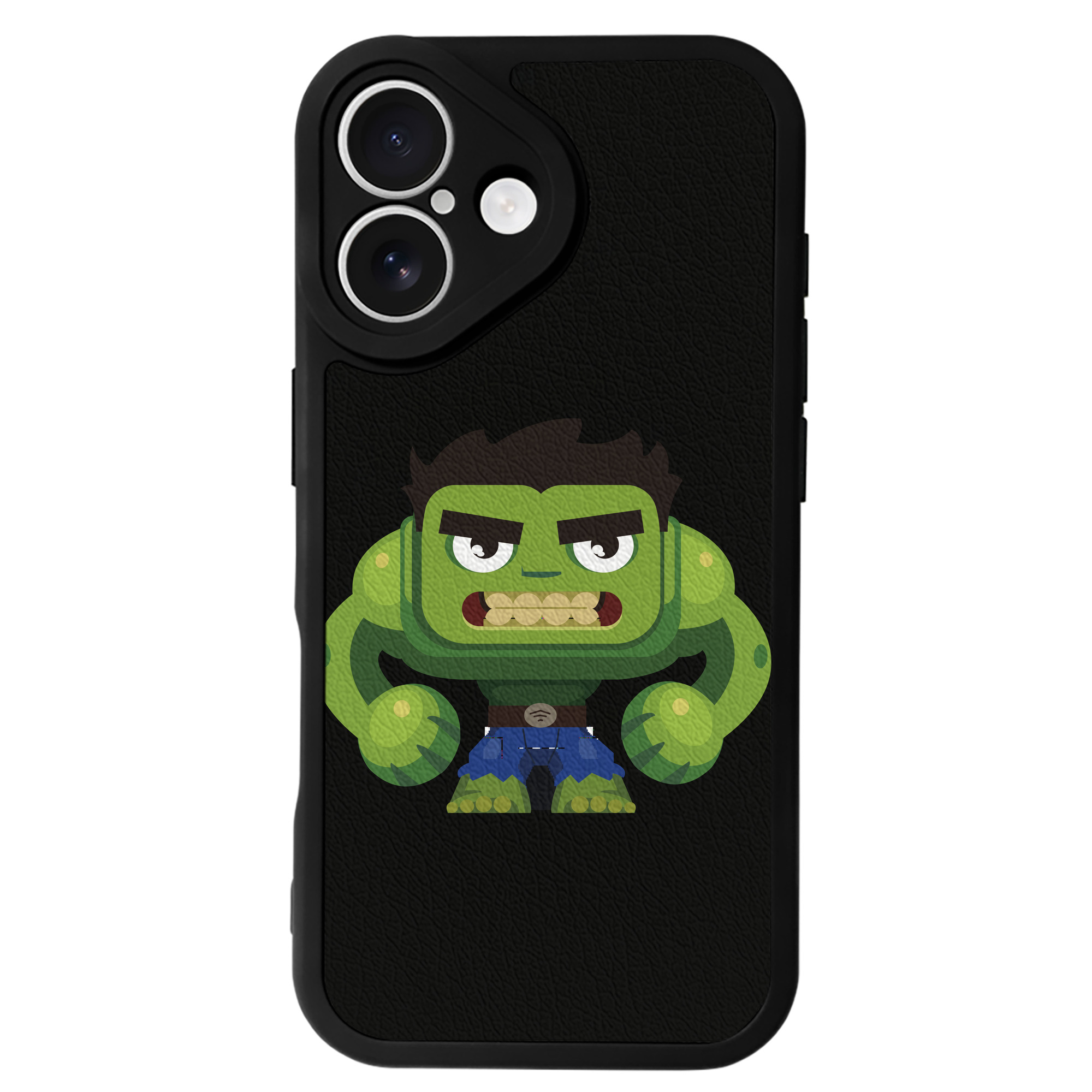 （画像用） アベンジャーズ The Avengers 【iPhone 16シリーズ対応】シリコンスマホケース（レザー調） 材質：シリコン